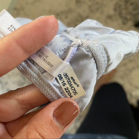 American Eagle Aerie Real Obsessed Halter Bralette - Picture 4 of 6